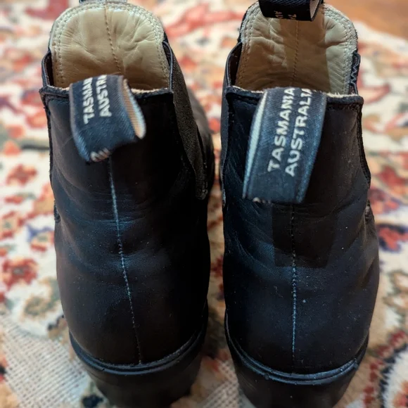 Blundstone black leather Chelsea boots 9.5 - Picture 3 of 6
